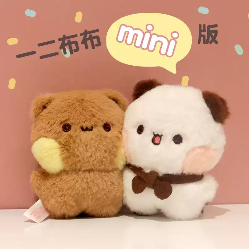 BuBu and DuDu cute magnetic mutual attraction plush toy mini pendant doll official authorized