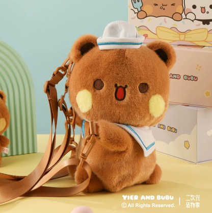 BuBu and DuDu Become Sailor Plush Shoulder Bag Cute Small Backpack Official Authorized
