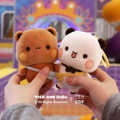 BuBu and DuDu Elastic Soft Plush Toy Little Pendant Officially authorized