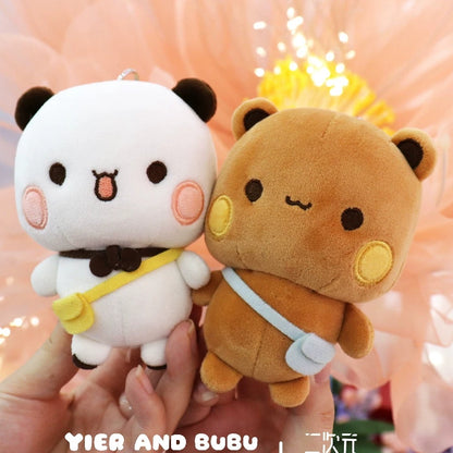 BuBu and DuDu Elastic Soft Plush Toy Little Pendant Officially authorized