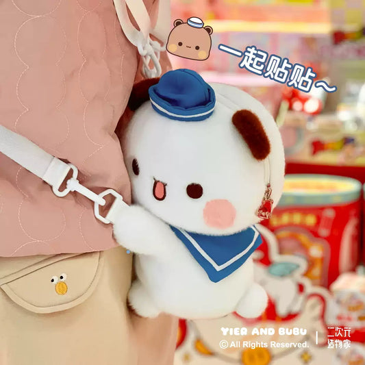 BuBu and DuDu Become Sailor Plush Shoulder Bag Cute Small Backpack Official Authorized