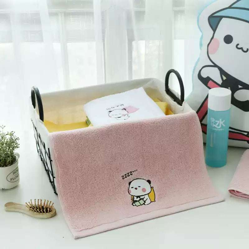 BuBu DuDu cute cute cotton material towel official authorized