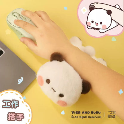 BuBu and DuDu Multi-purpose lie down plush doll cute Wrist Pad official authorized
