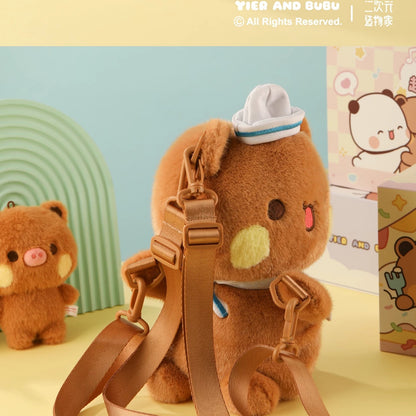 BuBu and DuDu Become Sailor Plush Shoulder Bag Cute Small Backpack Official Authorized